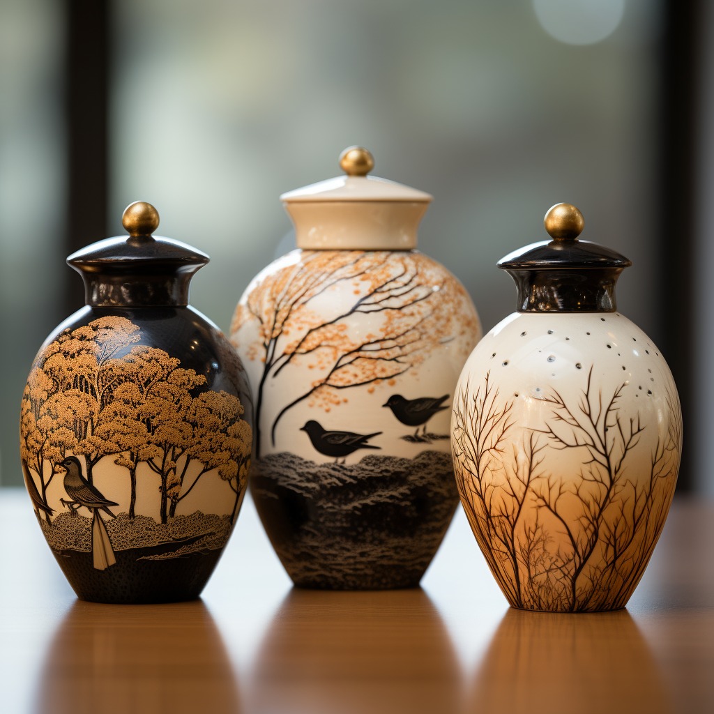 beautifull urns for ashes