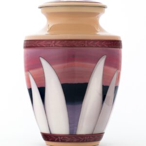 Adult urn for ashes butterfly theme