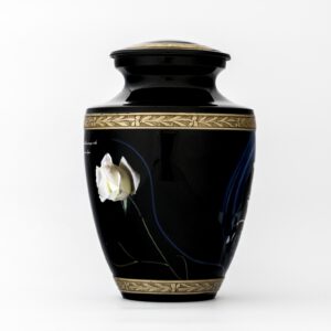 Funeral urn for biker on motorcycle urn ash
